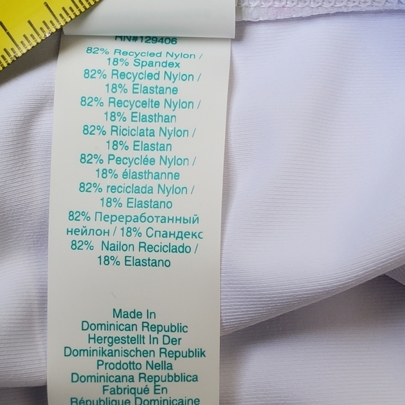 NWOT Sports Illustrated Swim Marbled Long Sleeve One Piece Size XL - Picture 9 of 9